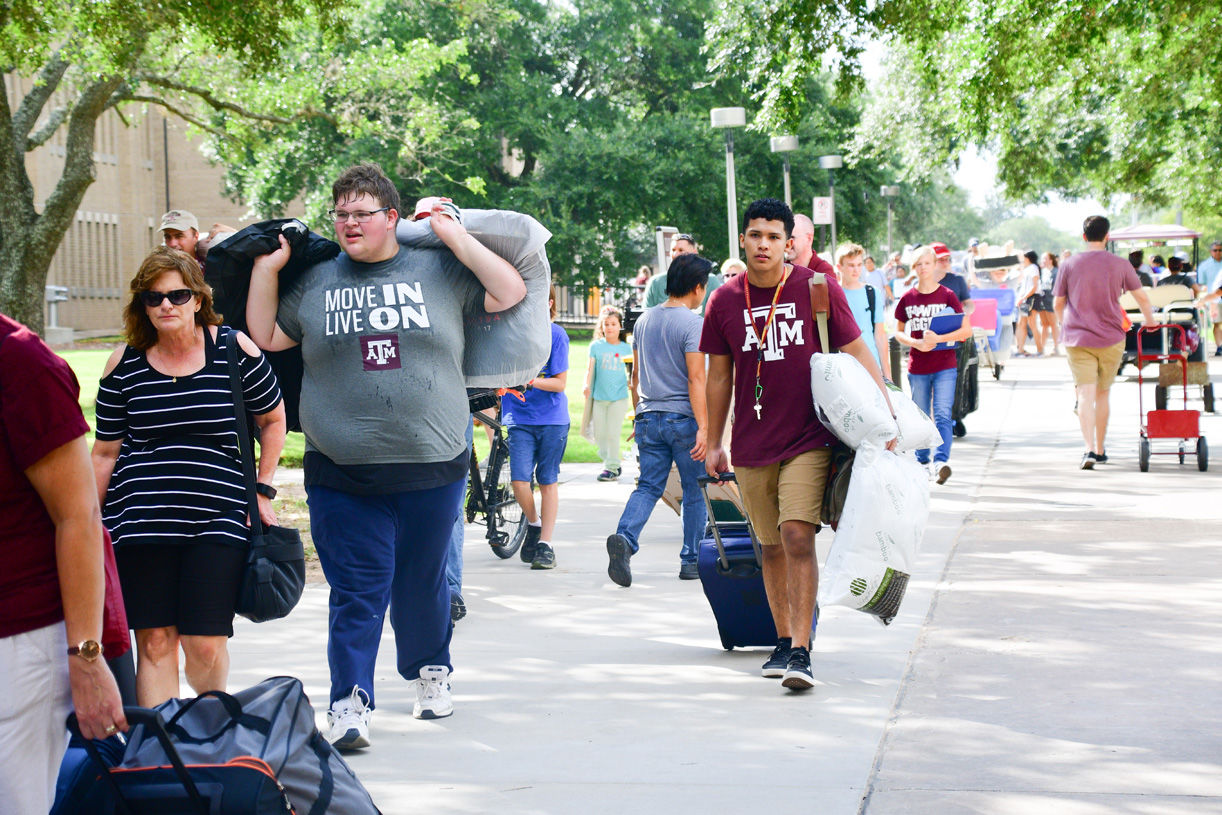 Texas A&M University Move-In Day 2019